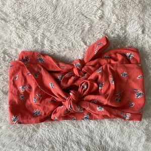 Skylar and Madison Floral Crop Top